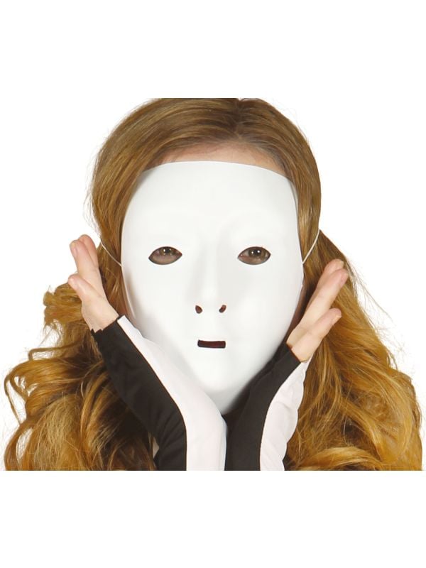 Wit gezicht masker