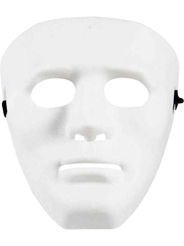 Witte anonymous masker