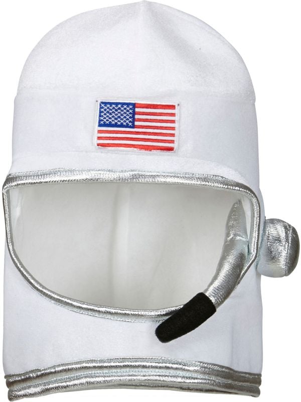 Witte astronauten helm