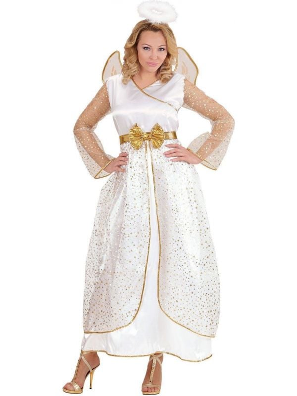 Witte engel jurk