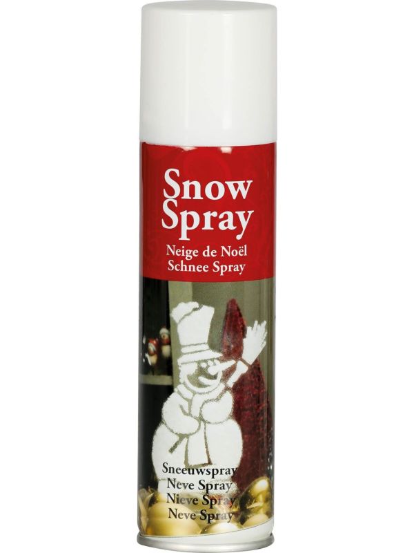 Witte nepsneeuw decoratie 150ml