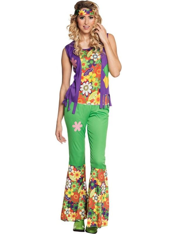 Woodstock hippie outfit dames