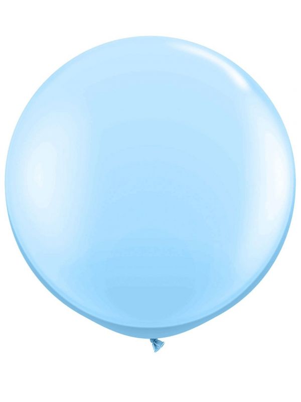 XL ballon lichtblauw 90cm
