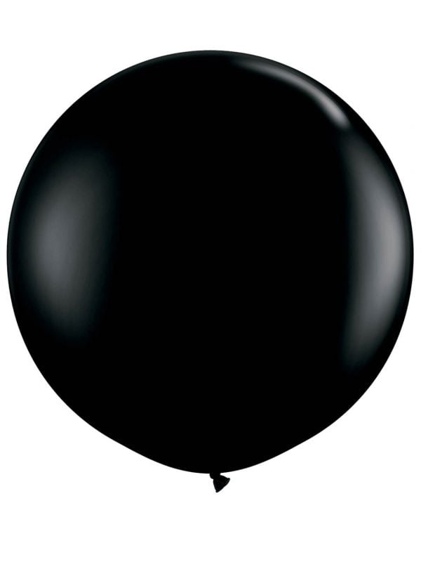 XL ballon zwart 90cm