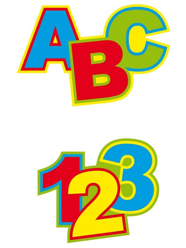 XL Tafelconfetti ABC kinderfeestje