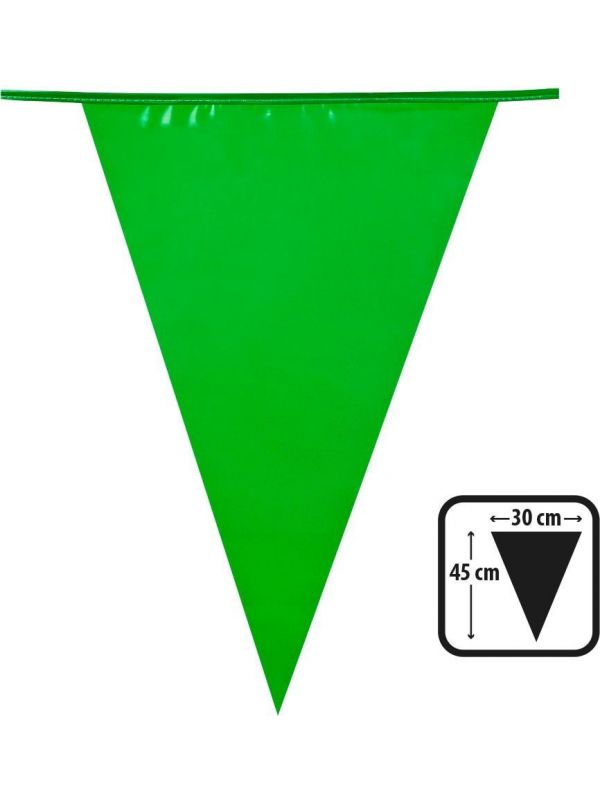 XL vlaggenlijn groen