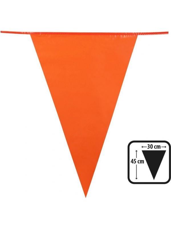 XL vlaggenlijn oranje