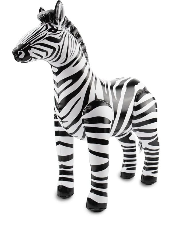 Zebra opblaasbaar 60cm