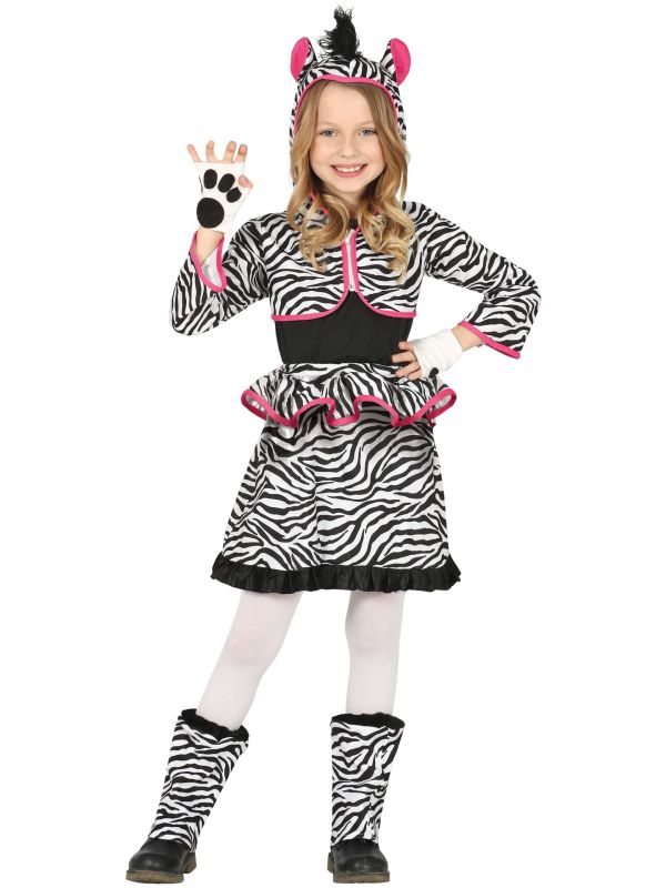 Zebra outfit meisjes