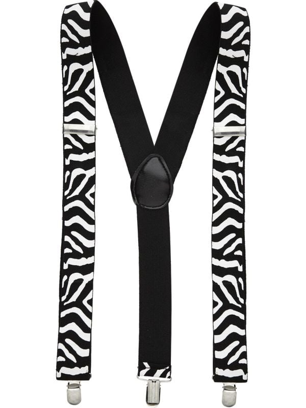 Zebra print riem