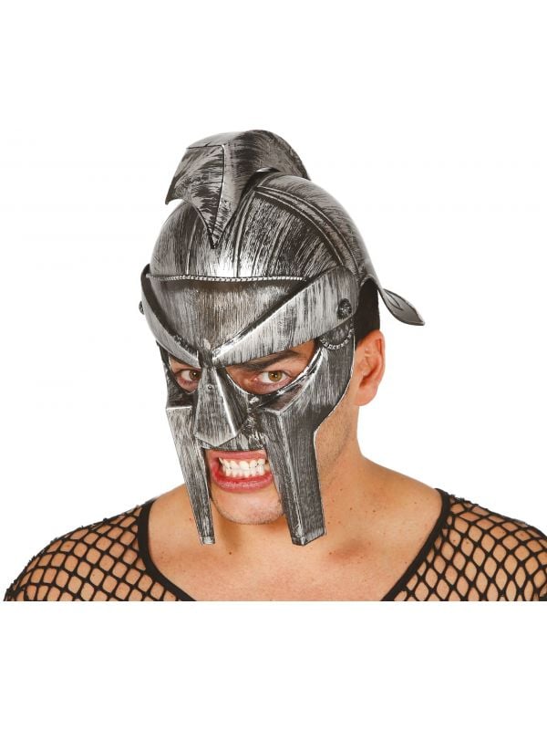 Zilveren gladiator helm luxe
