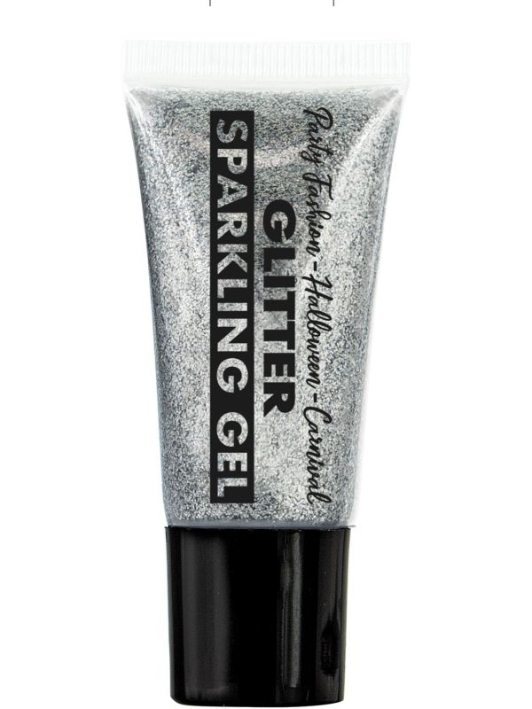 Zilveren glitter schmink main product photo