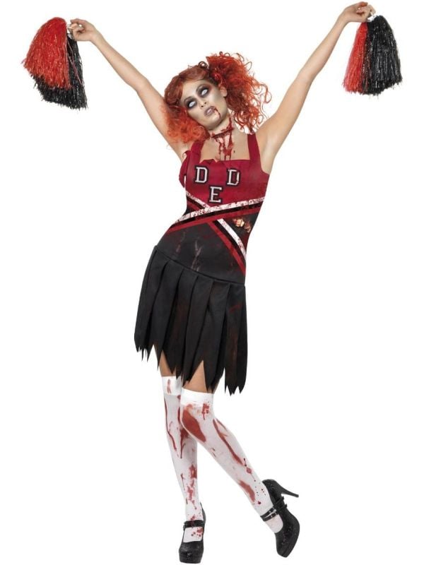 Zombie cheer leader outfit main product photo