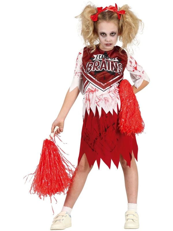 Zombie cheerleader outfit meisjes