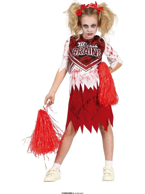 Zombie cheerleader outfit meisjes