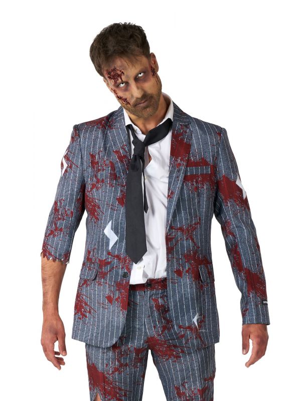 Zombie Grey outfit heren