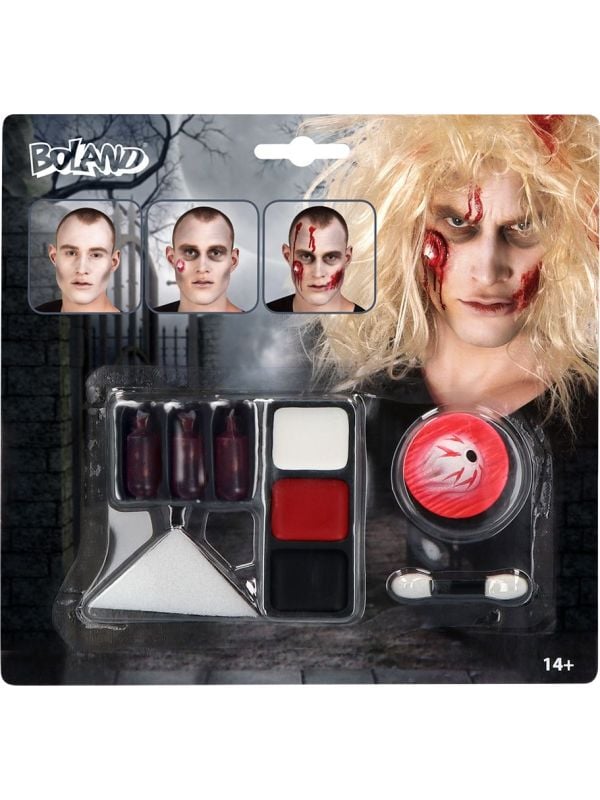 Zombie make-up kit halloween