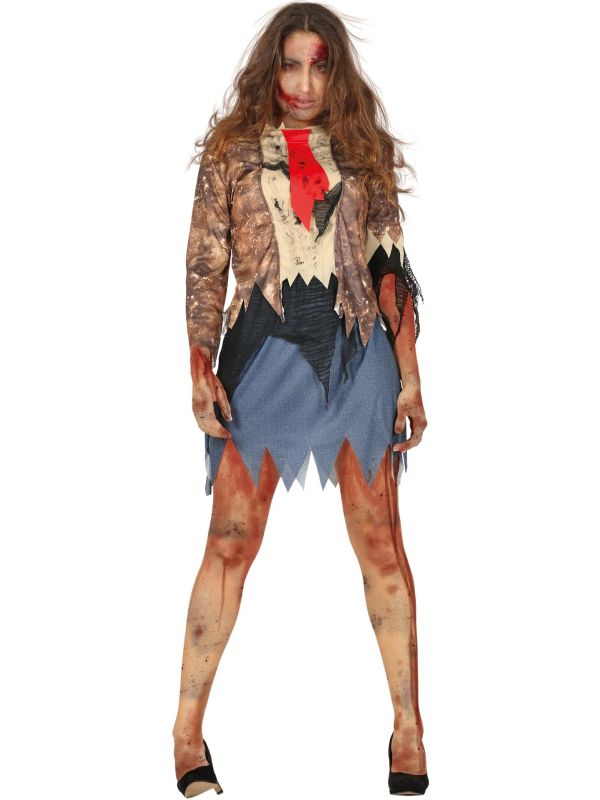 Zombie outfit vrouwen main product photo