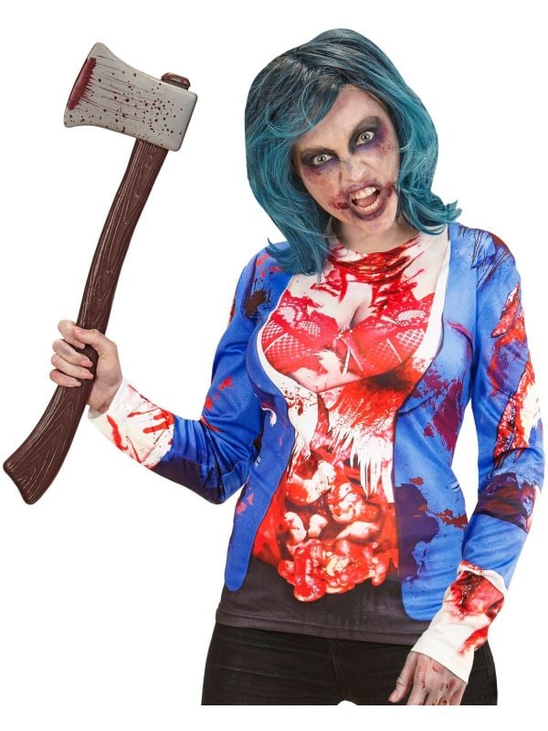 Zombie shirt dames