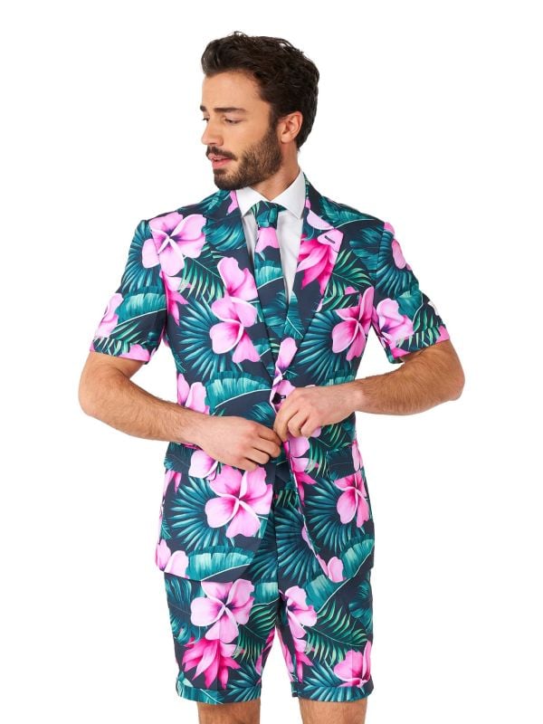 Zomer Hawaii Grande suit Heren Opposuits