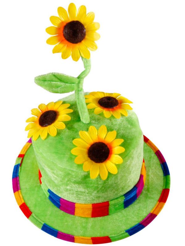 Zonnebloemen hoed main product photo