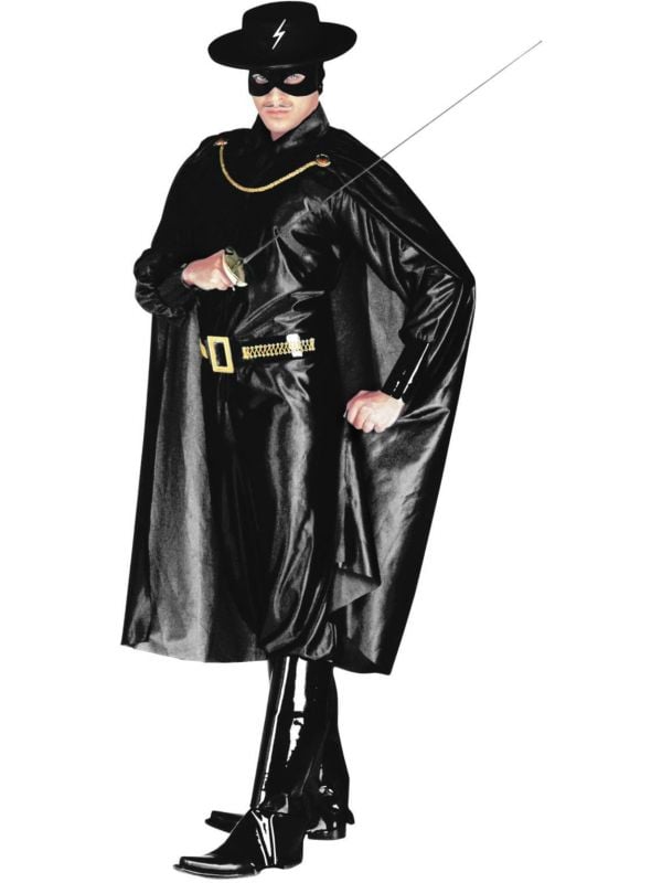 Waardeloos Terug, terug, terug deel Kom langs om het te weten Zorro kostuum | Feestkleding.nl