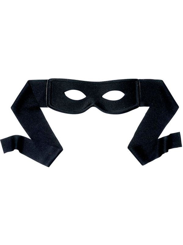 Zorro oogmasker zwart