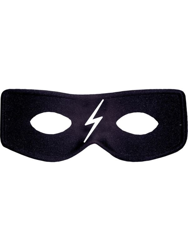 Zorro oogmasker zwart kind