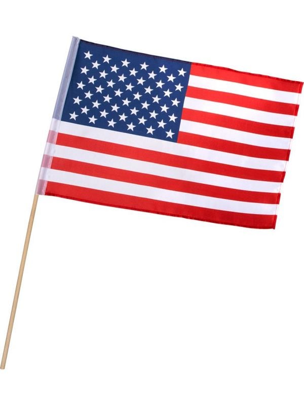 Zwaaivlag amerikaanse vlag