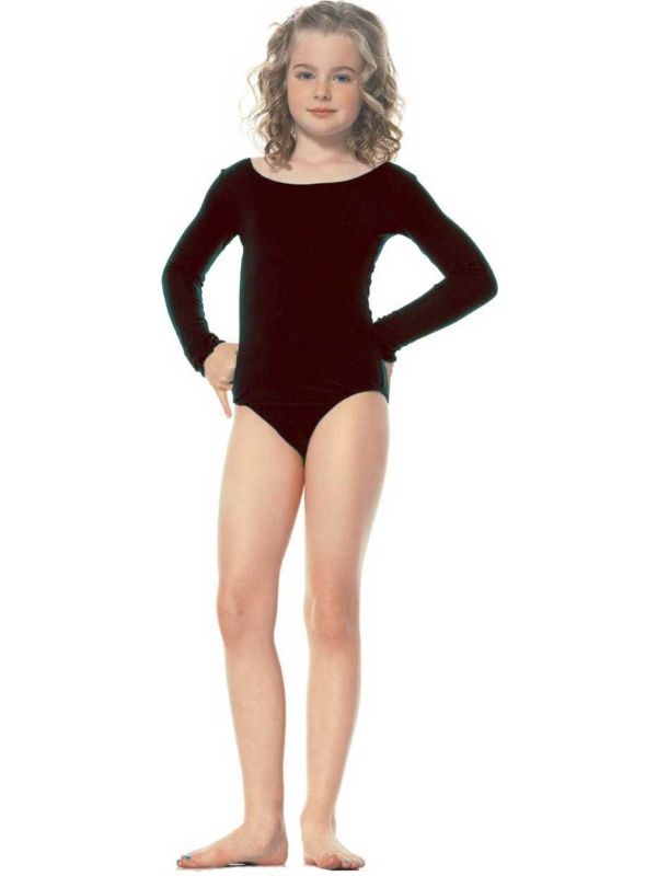 Zwart danseres pakje meisjes main product photo