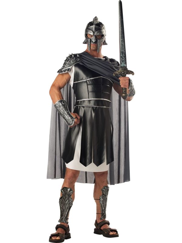 Zwarte gladiator tuniek main product photo