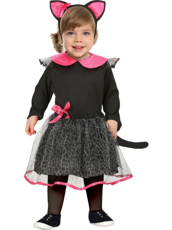 Zwarte kitten outfit baby main product photo