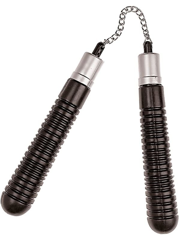 Zwarte nunchucks