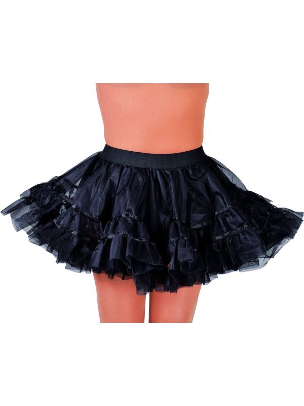 Zwarte petticoat vrouwen main product photo