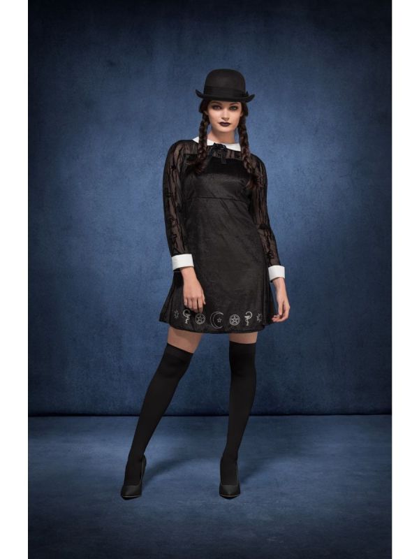 Zwarte schoolmeisje gothic outfit main product photo