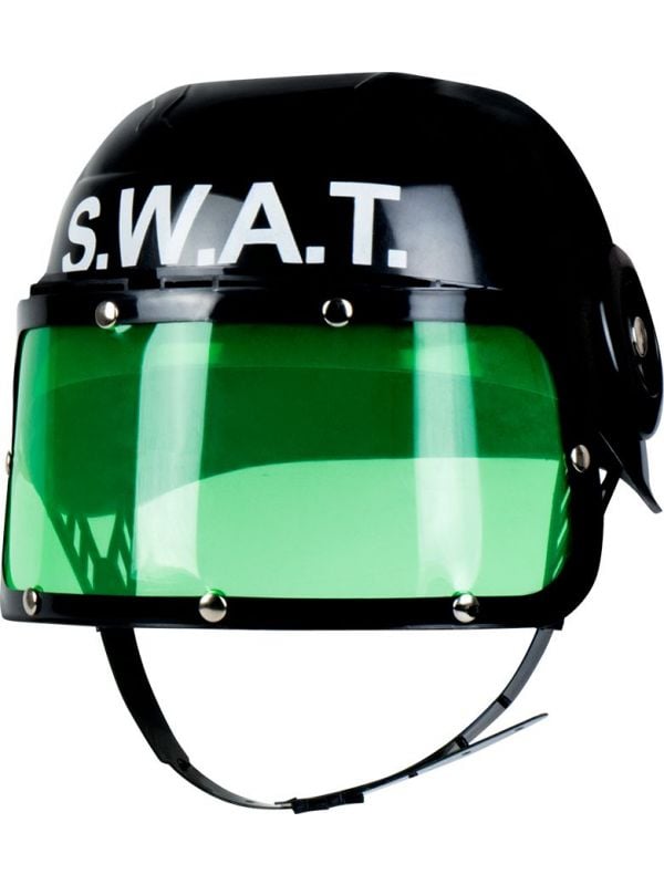 Zwarte SWAT helm kinderen
