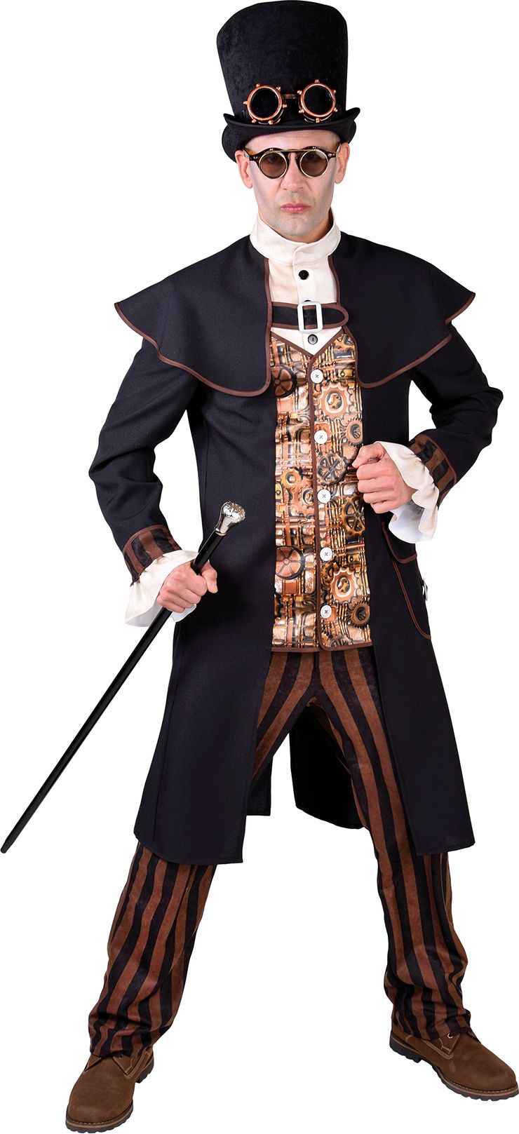 1900 Steampunk mannen outfit
