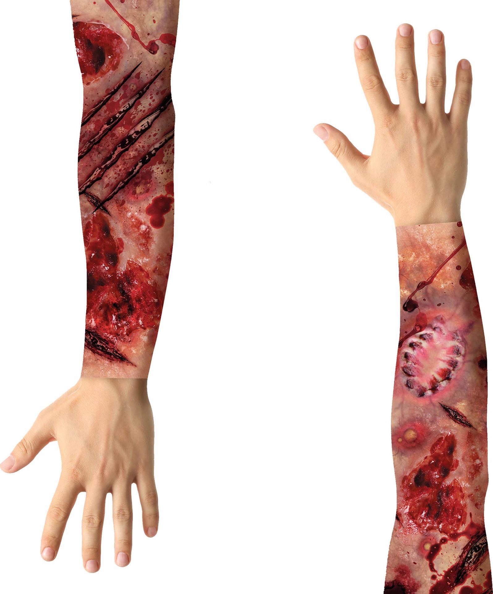 2 sleeves verwondingen halloween