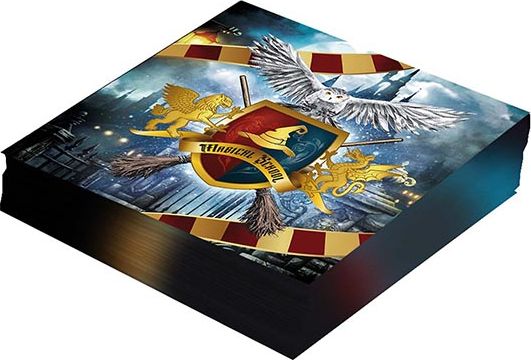 20 papieren servetten Harry Potter