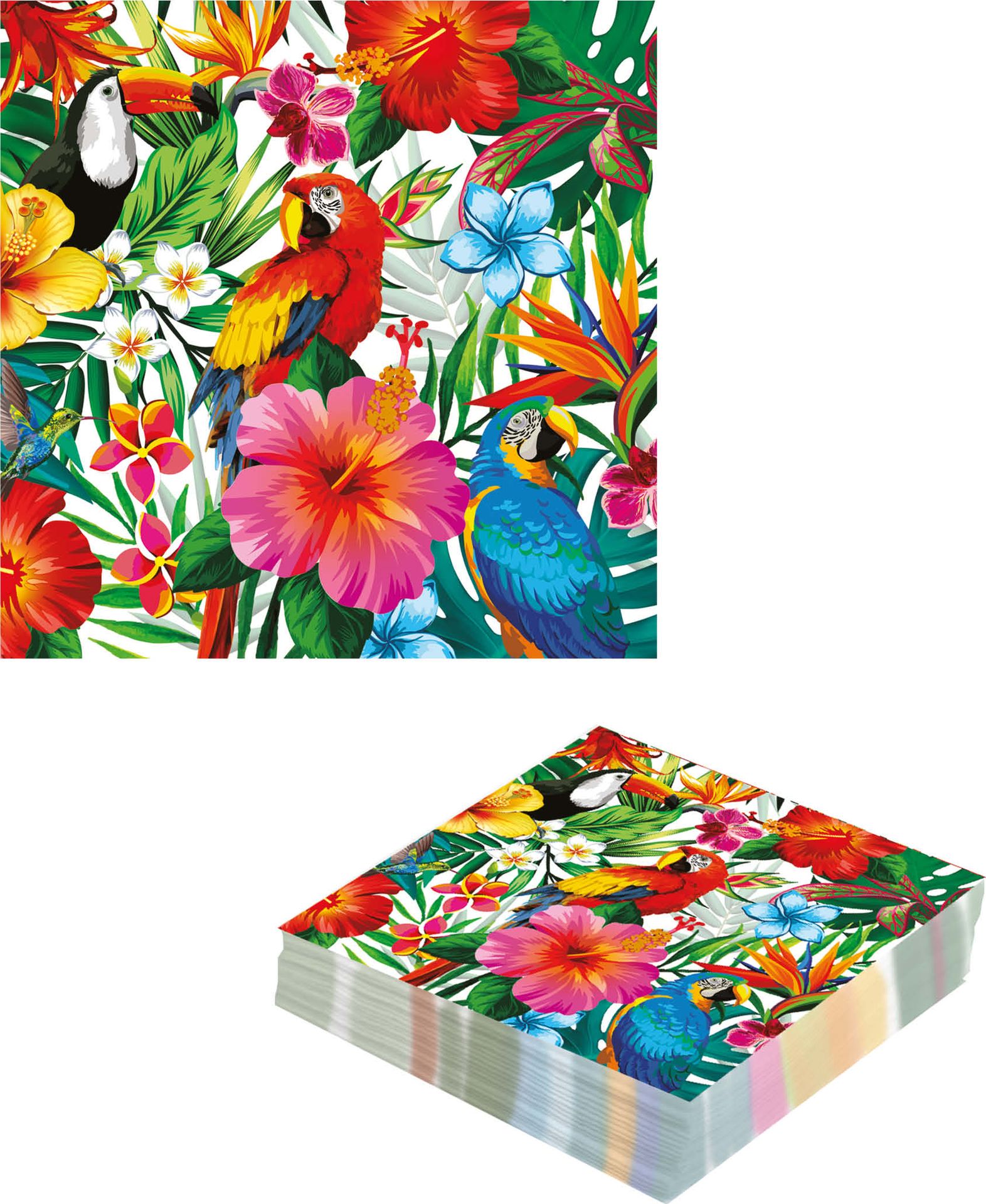 20 papieren servetten Hawaii