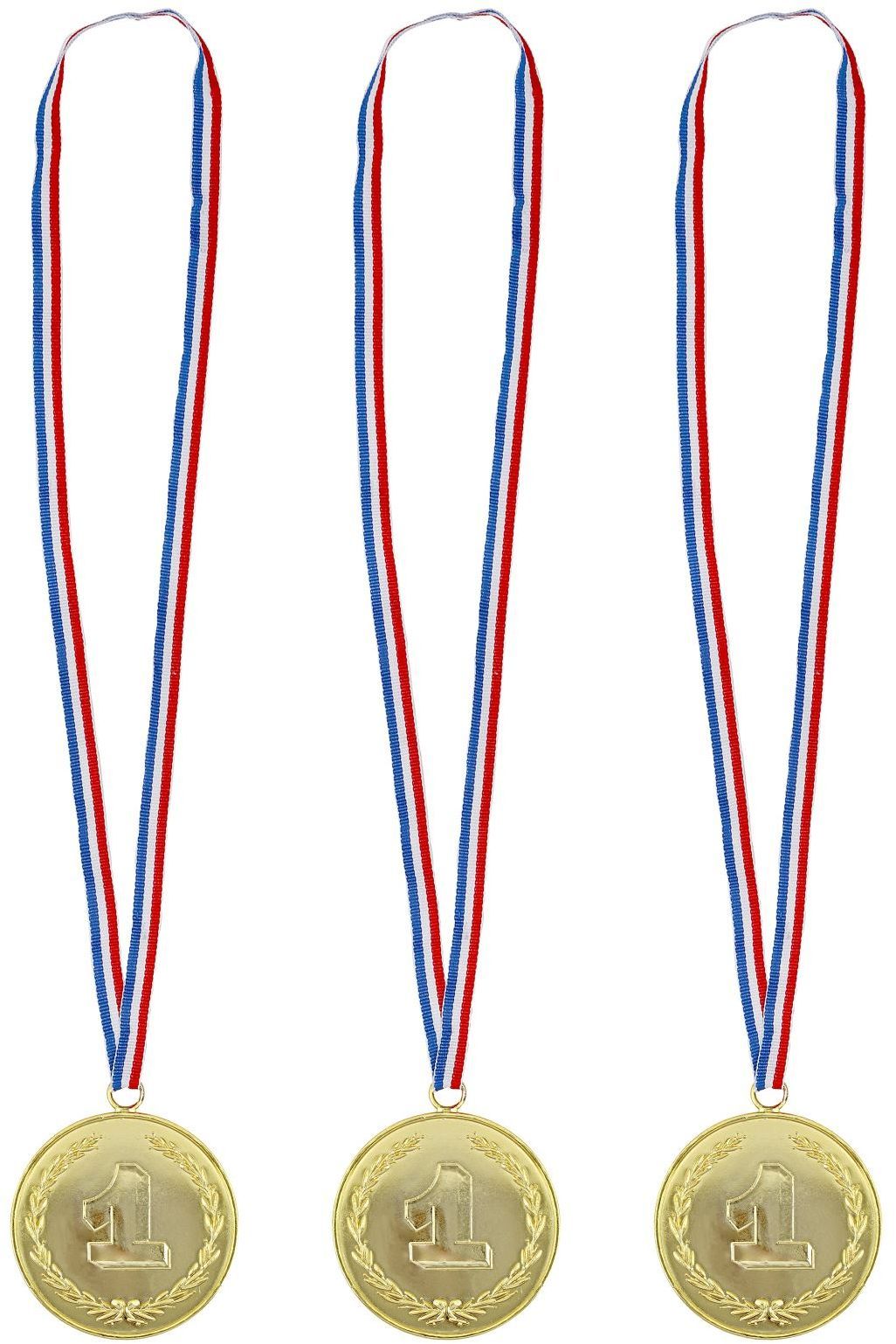 3 gouden medailles