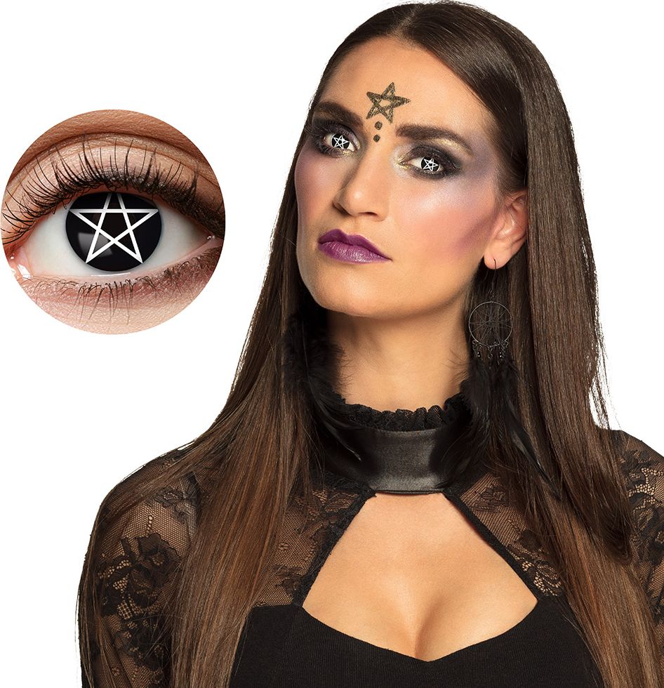 3-Maandslenzen Pentagram halloween