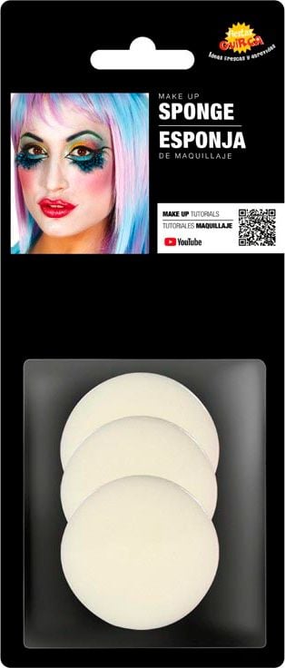 3 make up sponsjes rond
