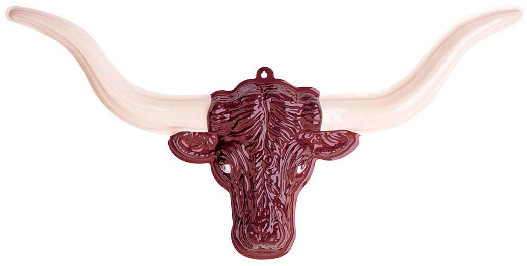 3D buffelkop decoratie