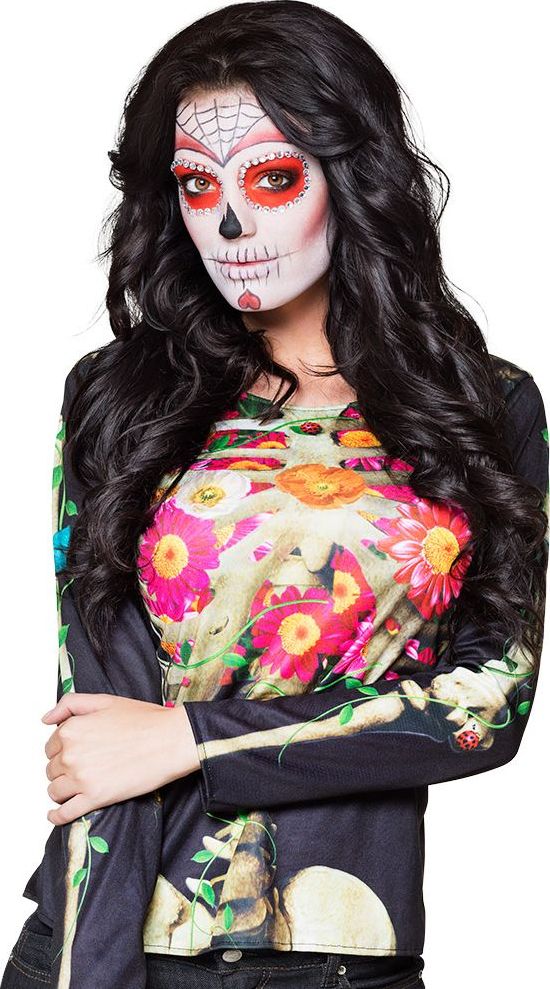 3D shirt dia de lost muertos dames