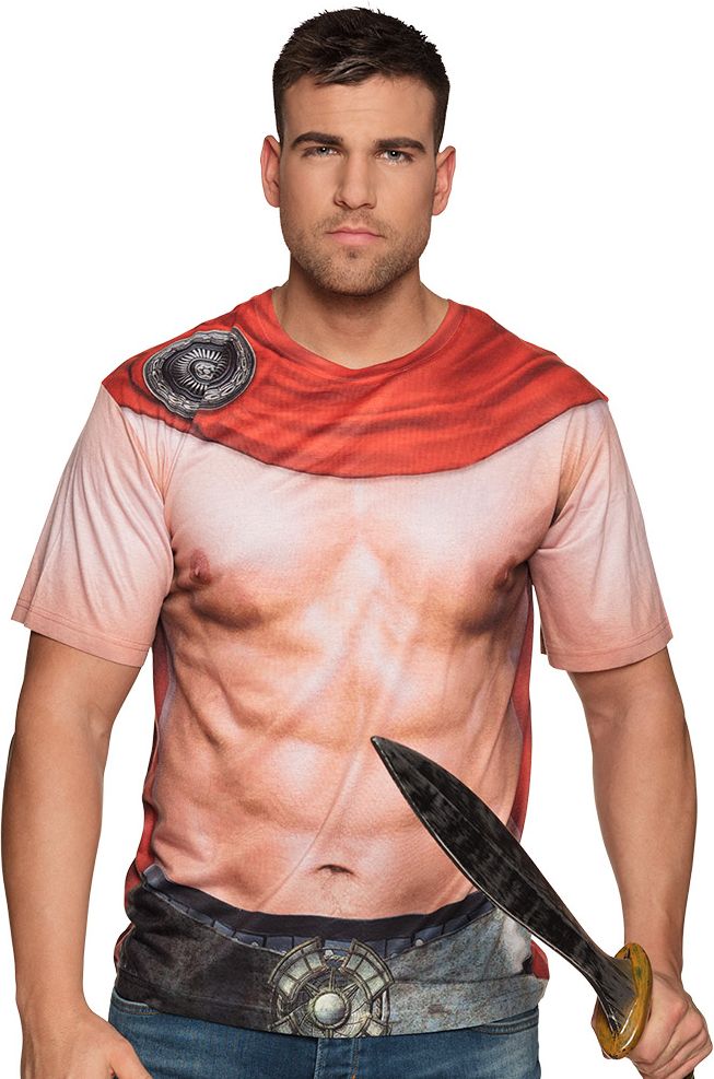 3D shirt gladiator heren