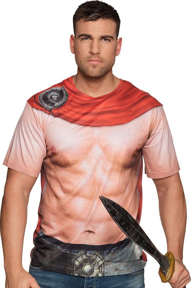 3D shirt gladiator heren