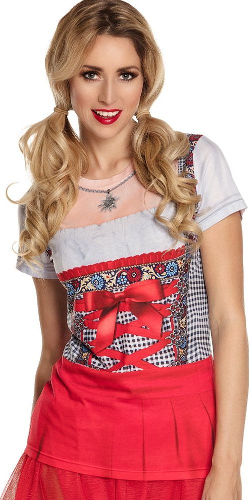 3D shirt oktoberfest dames