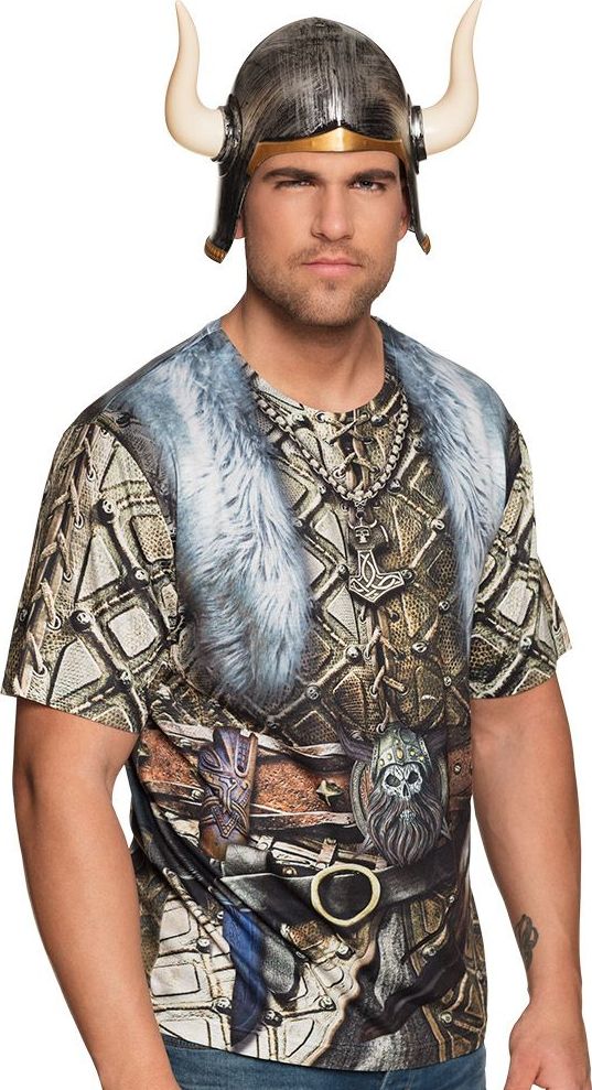 3D shirt viking heren