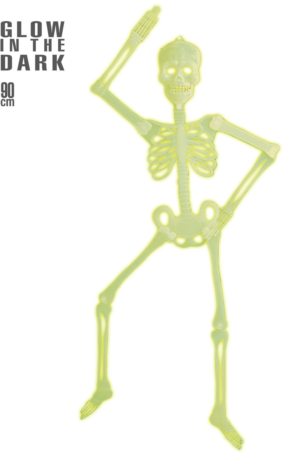 3D skelet glow in the dark